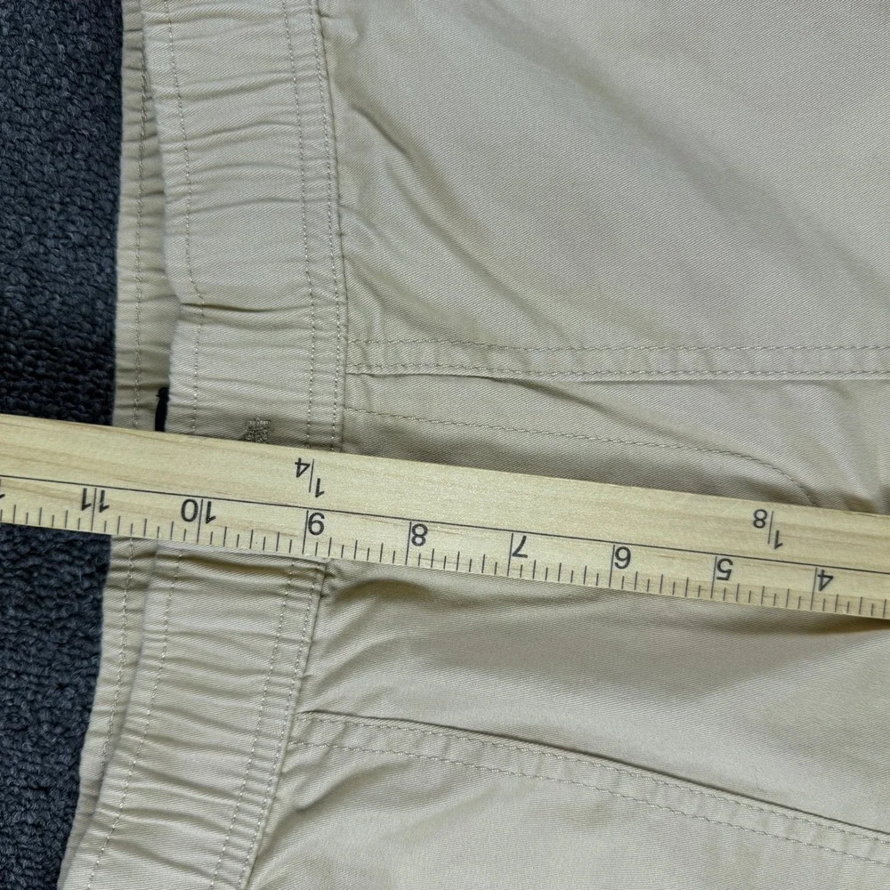 Express Pants Mens XS Jogger Utility Tan Khaki Elastic Waist EUC 003043679